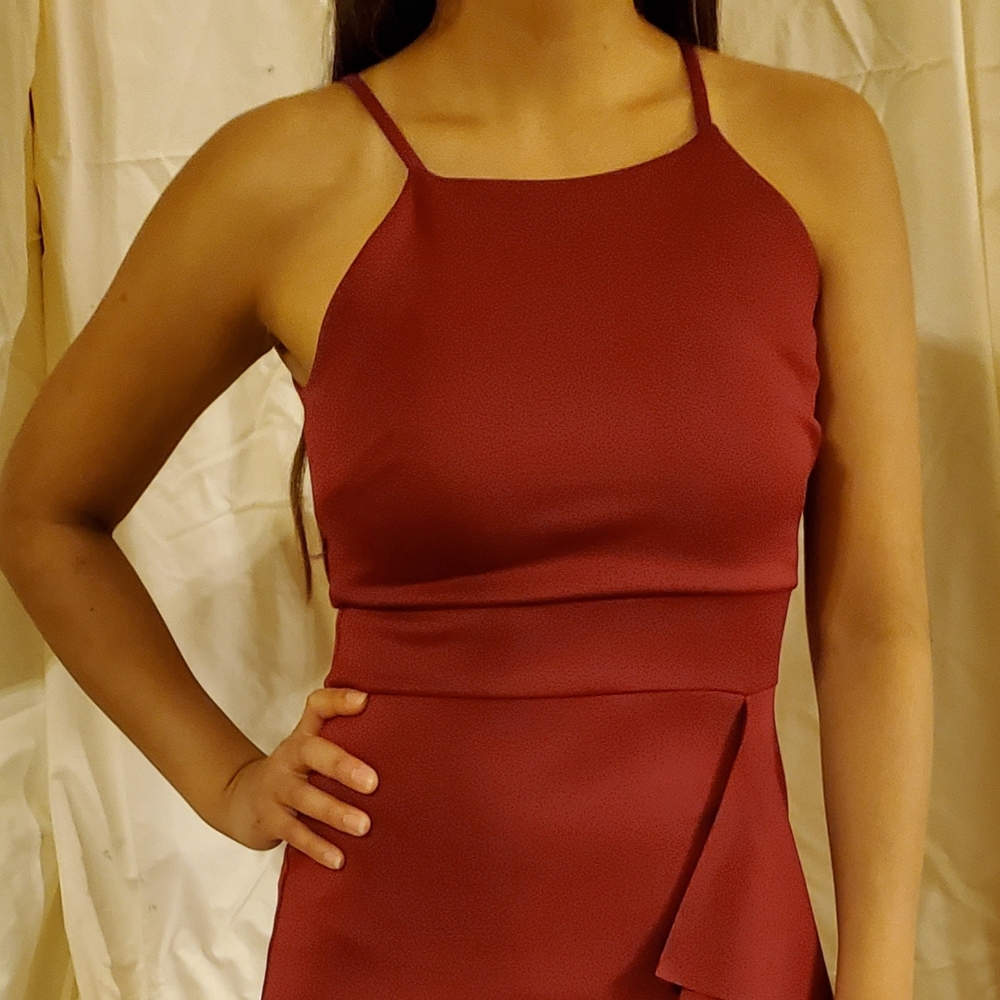 Red dress